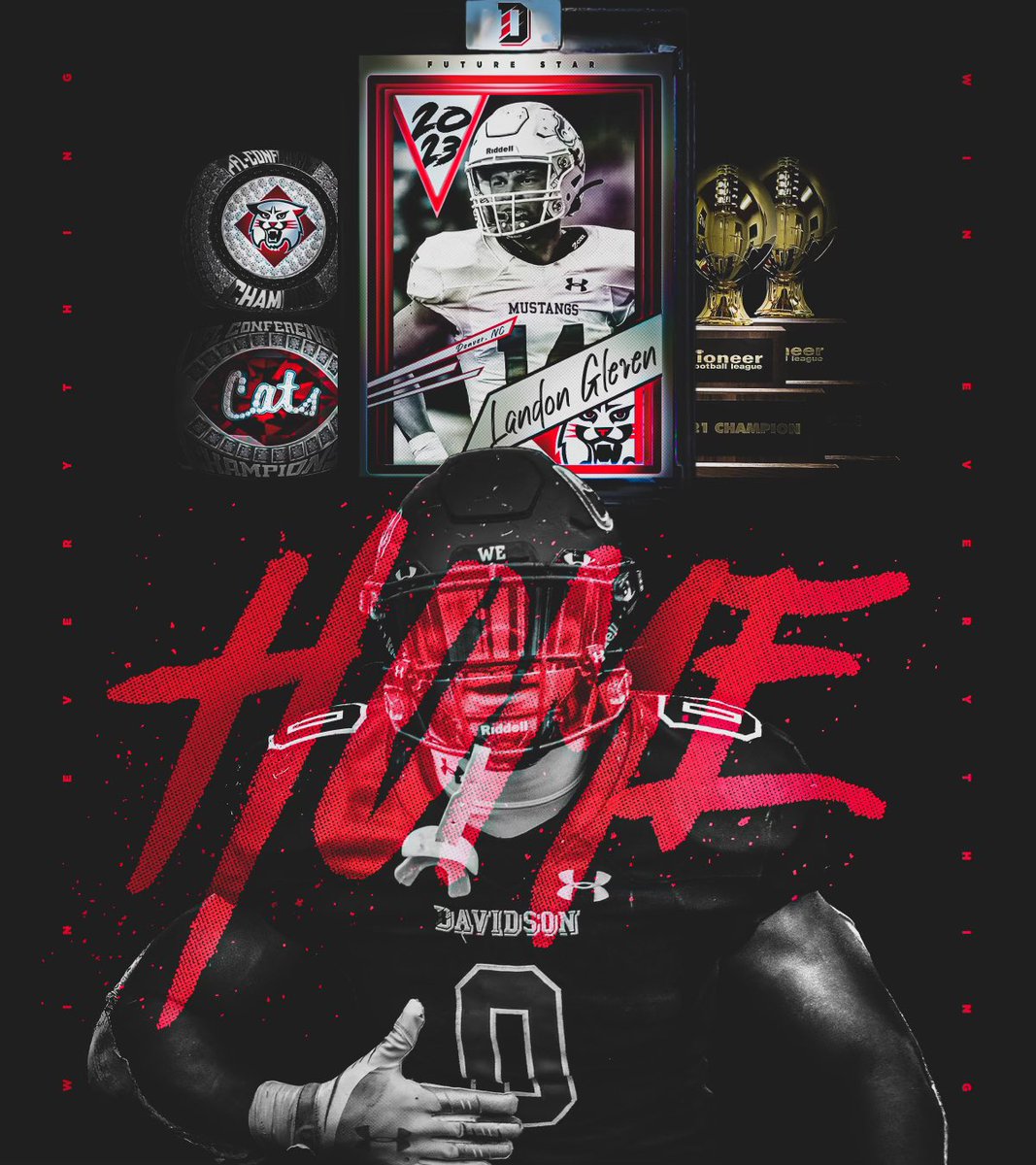 Proud to Announce I Have Committed to Davidson 🔴⚫️<a href="/_Coach_Hof/">Austin Eisenhofer</a> <a href="/Scott_AbellFB/">Scott Abell</a>