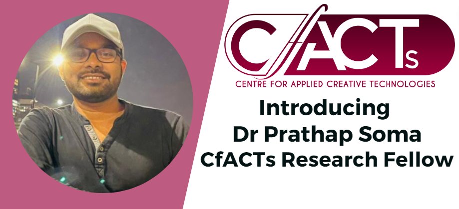 CfACTs_BU's tweet photo. We are thrilled to introduce Dr. Prathap Soma #researchfellow for @MSCActions CfACTs @BU_Research.  Dr. Soma is researching 4K/8K image/video #upscaling using #deeplearning for #imagerendering applications.  Interested in Research Fellow positions? visit https://t.co/UqBFjTPNWO https://t.co/LTZsacFloC