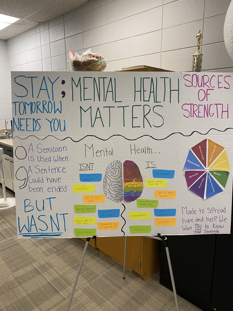 Mental Health Matters!  So happy to see this reminder for students and staff ⁦<a href="/FOCTC/">CTC at Fort Osage</a>⁩.