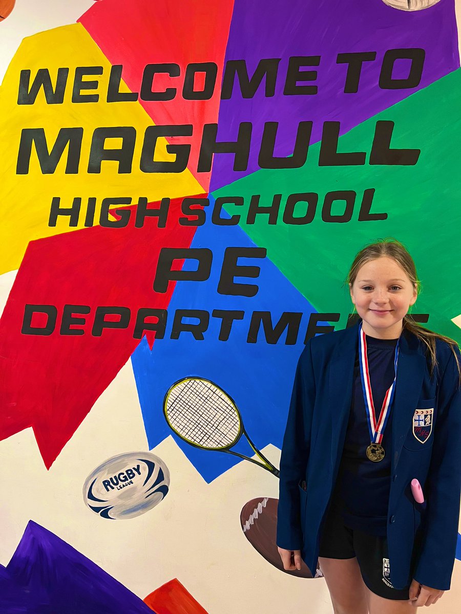 MaghullPE's tweet photo. Well done to Libby.A who came 3rd in the Y7 Sefton Cross-Country Race this afternoon 🥉🏃🏻‍♀️🤩 Amazing effort from all of our students who took part today. Also, a special mention to Eva.J who came 6th (Y7), Laura.E who came 4th (Y10) &amp; Frankie.J who came 5th (Y10) 👏🏆 https://t.co/Tk6vJDzwXE