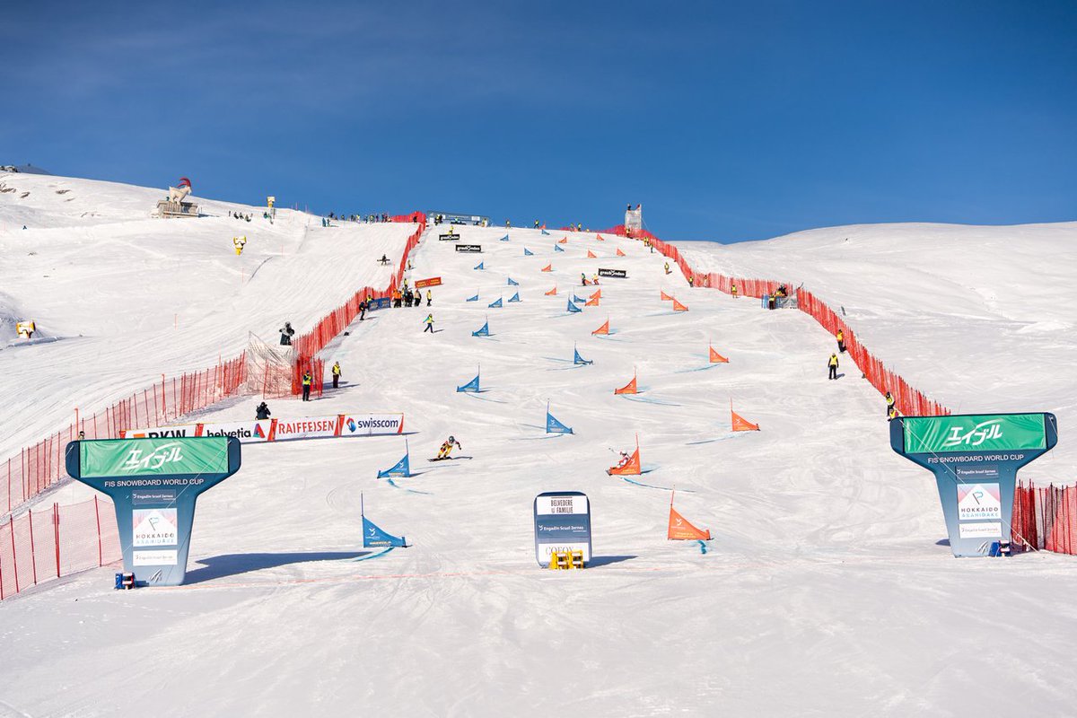 Am 14. Januar 2023 trifft sich die #Snowboard Alpin Elite bereits zur 6. Austragung des FIS Snowboard Weltcups in Scuol. Über 100 Athlet:innen aus rund 20 Nationen kämpfen dabei in einem Parallel-Riesenslalom um den Sieg. 
engadin.com/de/fis-snowboa… 
<a href="/fissnowboard/">FIS Snowboarding</a> <a href="/swisssnowboard/">Swiss Snowboard</a>