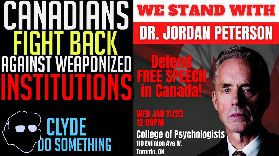 I stand with Jordon B. Peterson - DO YOU?

This time the "morally righteous" are lashing out at <a href="/jordanbpeterson/">Dr Jordan B Peterson</a>:

He is to either undergo 're-education' or will lose his license as a psychologist.

TIME TO STAND UP - DO IT TODAY! 👇👇👇