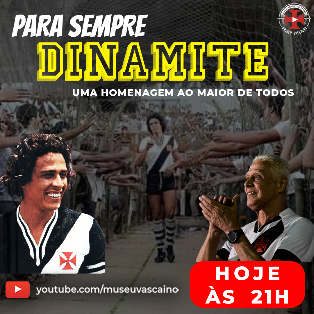 MuseuVascaino's tweet photo. Hoje vai ter #LiveDoMuseu pra homenagear o #MaiorDeTodos, @rdinamite10... #DinamiteEterno #Deusnamite #ParaSempreDinamite https://t.co/W3s51Sl9th