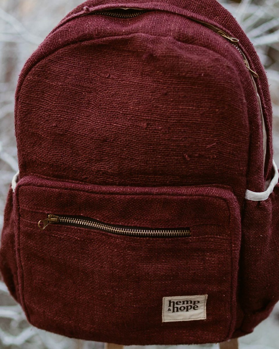 HempandHope's tweet photo. Step into sustainable style with our handmade, 100% natural hemp backpack! 🌿 Perfect for your next adventure &amp; supports rural artisans, small business &amp; plants 3 trees with every order. 

https://t.co/dIPhJpXoK0

#sustainablestyle #ethicalfashion #handmade #hemp #backpack https://t.co/olk7pzcVHq