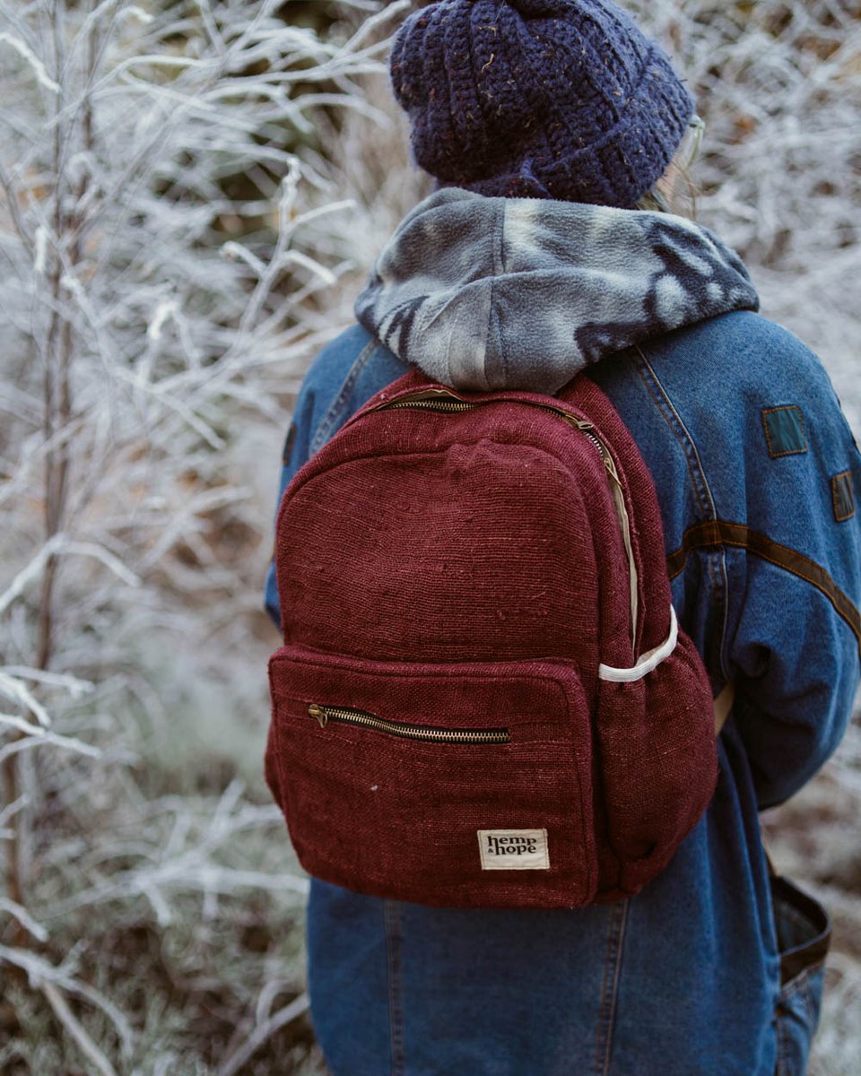 HempandHope's tweet photo. Step into sustainable style with our handmade, 100% natural hemp backpack! 🌿 Perfect for your next adventure &amp; supports rural artisans, small business &amp; plants 3 trees with every order. 

https://t.co/dIPhJpXoK0

#sustainablestyle #ethicalfashion #handmade #hemp #backpack https://t.co/olk7pzcVHq