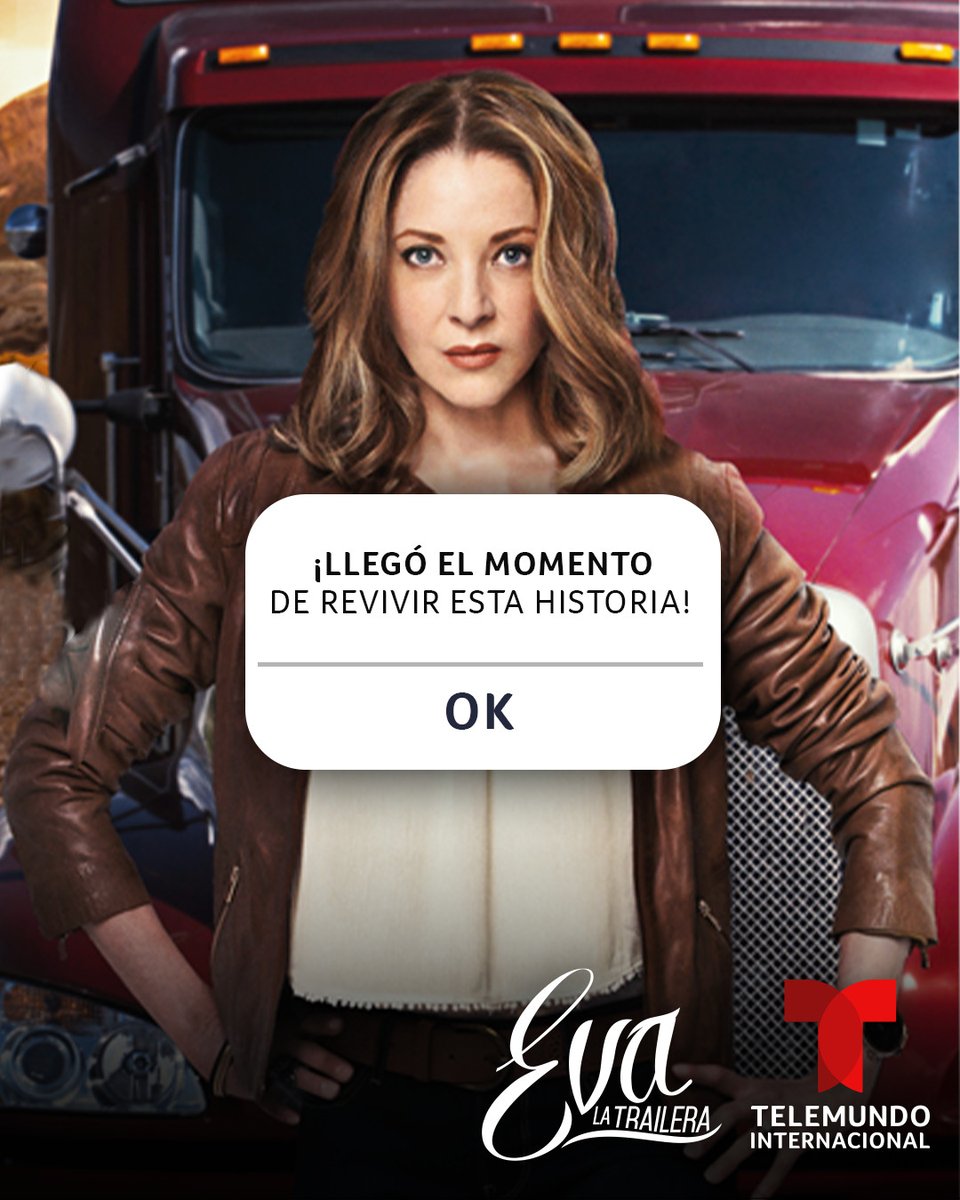 TelemundoIntl's tweet photo. Sabemos que es una de tus historias favoritas ♥️ por eso queremos que la revivas todas las tardes por nuestra pantalla y que no te pierdas ningún detalle de esta apasionante historia 🥰 #EvaLaTrailera. https://t.co/f16S1AUtay