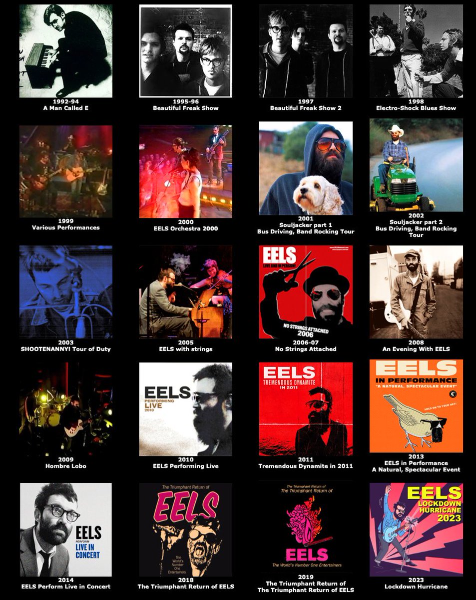 EELS on Twitter "Check out the new EELS TOUR ARCHIVE! To celebrate the
