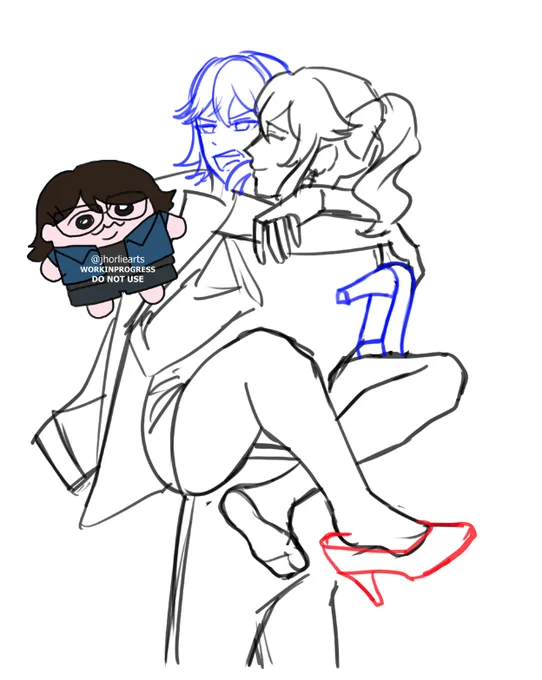eujean office AU. Eula is drunk  