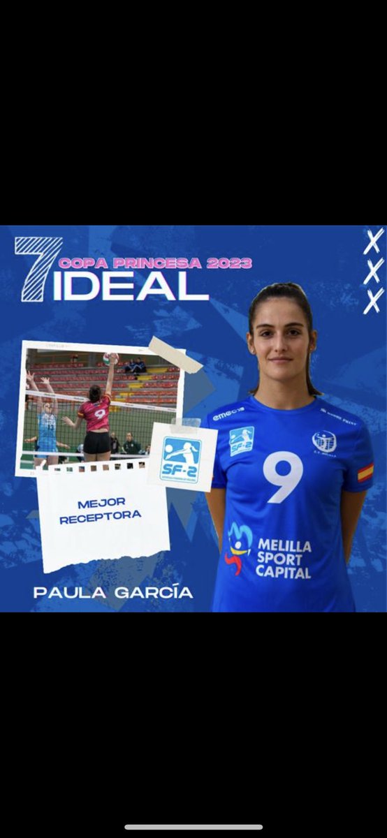 No se puede ser Subcampeonas de la #CopaPrincesa2023 y que nuestras jugadoras no aparezcan en el 7️⃣Ideal de la #Copa.

Enhorabuena Calu Martinelli <a href="/CarMartinelli/">Calu💚</a> y  Paula Garcia <a href="/PaulaGV8/">Lola Bunny</a> 

Candela y Pica Pica

<a href="/MSC__Oficial/">Melilla Sport Capital</a> 
<a href="/MelillaTurismo/">Melilla Turismo</a> 
@TvMelilla