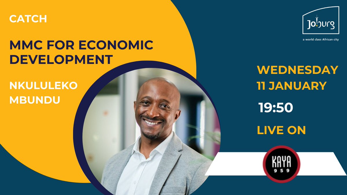We are back! And ready to reignite the economy of Jozi. 

Catch MMC <a href="/NkuliMbundu/">Nkuli Mbundu</a> on Kaya FM this evening at 19h50 talking all things #InformalTrade digital permit system. Share with us some of your burning questions and we'll be sure to answer them. #LetsGrowJoburgsEconomy 🇿🇦