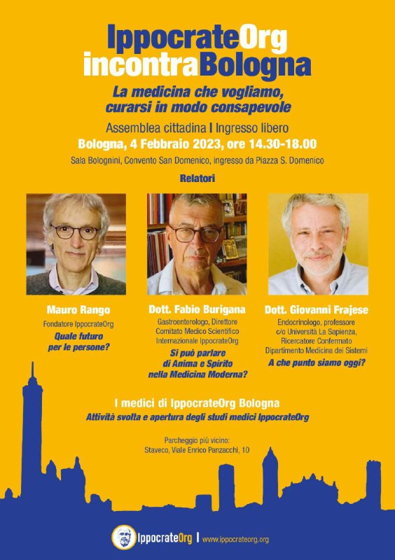 Sara_Edain70's tweet photo. Bologna, 4 Febbraio 2023, ore 14.30 - 18.00. Sala Bolognini, Convento San Domenico, ingresso da Piazza S. Domenico.
#salute #vaccini #MaloreImprovviso #11gennaio #reazioniavverse #eventiavversi #ippocrateorg #terapiecovid #Frajese https://t.co/M8inOaPJiS