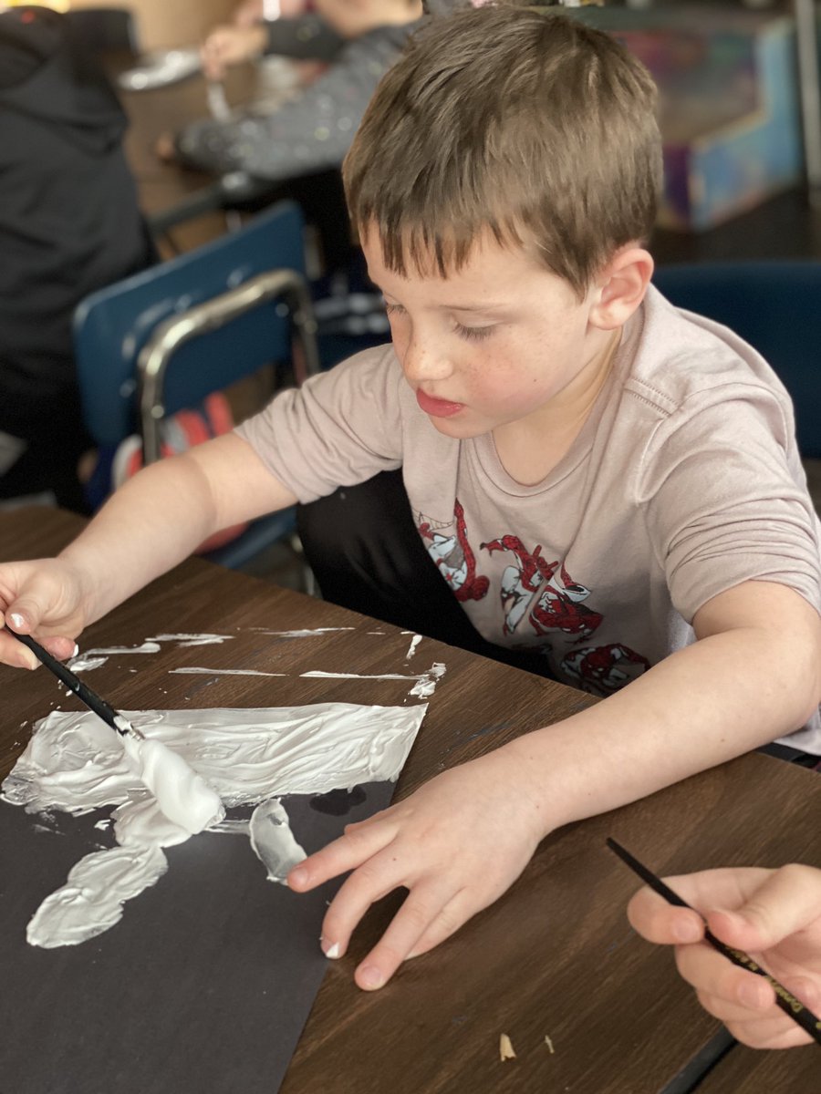 Shaving cream snowman time!!!!!!@JenniferWarden5 @RES_halexander <a href="/RES_RSSS/">Rockwell Elem NC</a>