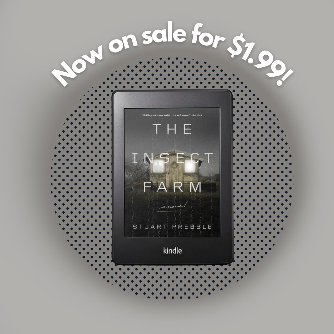 mulhollandbooks's tweet photo. In @stuartprebble’s THE INSECT FARM, one of the Maguire brothers is a killer. And the other has no idea. 

A series of strange incidents &amp; an increasingly complex insect farm suggests Roger is capable of far more than anyone suspected. 

Read it for $1.99: https://t.co/fVQTD9upPm https://t.co/gjtce0HlIP
