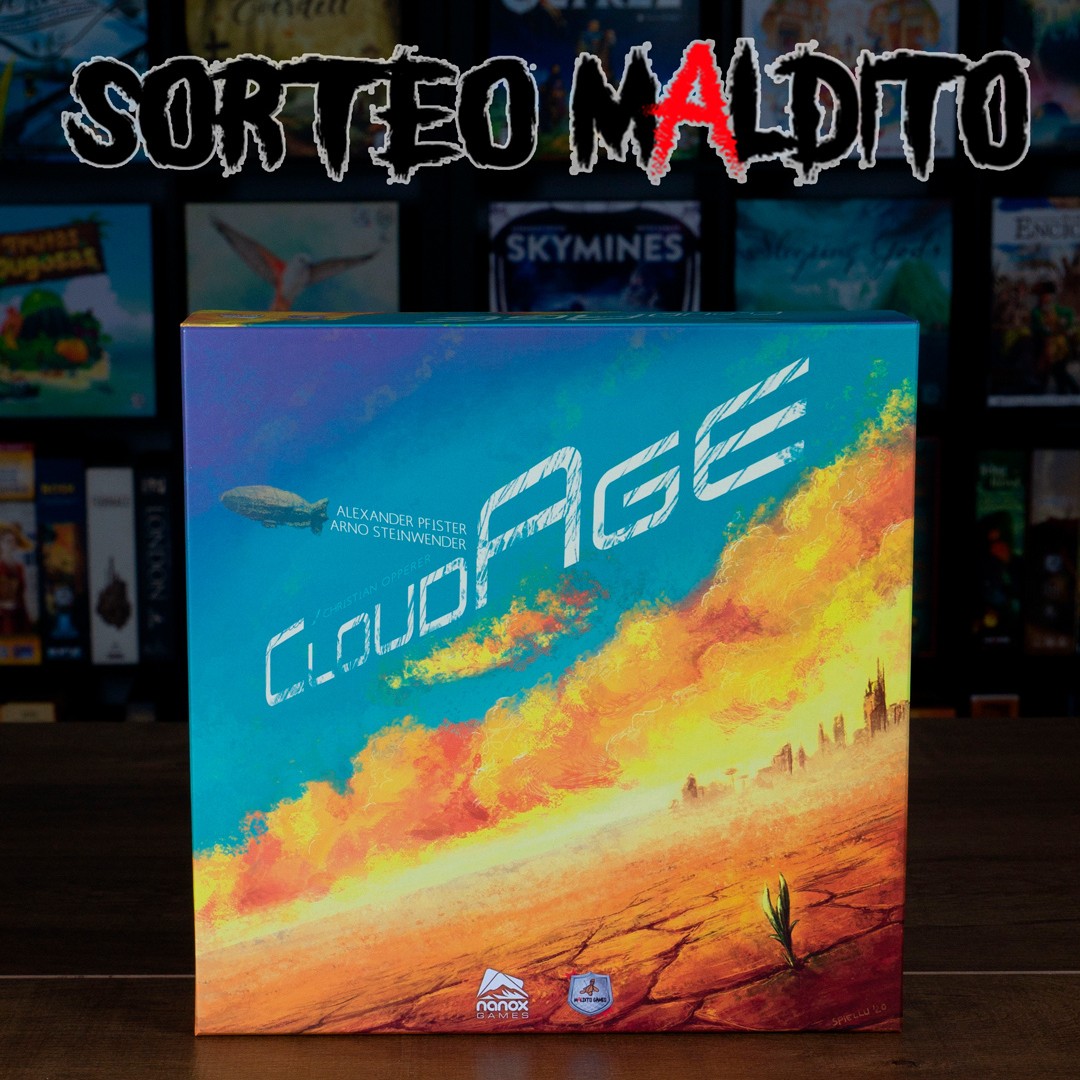 MalditoGamesES's tweet photo. 🔴SORTEO🔴

Con motivo del lanzamiento de CloudAge os proponemos un nuevo #sorteomaldito !!🎉🎉
Para participar debéis:
🔺Sigue la cuenta @MalditoGamesES 
🔺Retwittear
🔺Menciona 3 personas con las que jugarías
El ganador/a se anunciará el 17/01/23 ¡Mucha suerte! https://t.co/W5MN4UCXrc