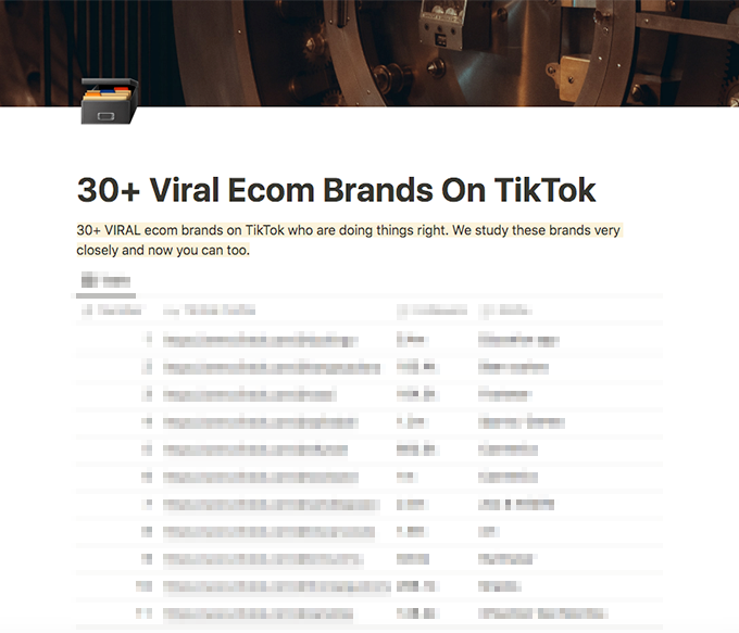 F*ck it...

I'm releasing our list of 30+ viral ecom brands on TikTok who you can study to make your brand go VIRAL.

RT + Comment "Send" and I'll DM it to you

⚡️Must be following so I can DM