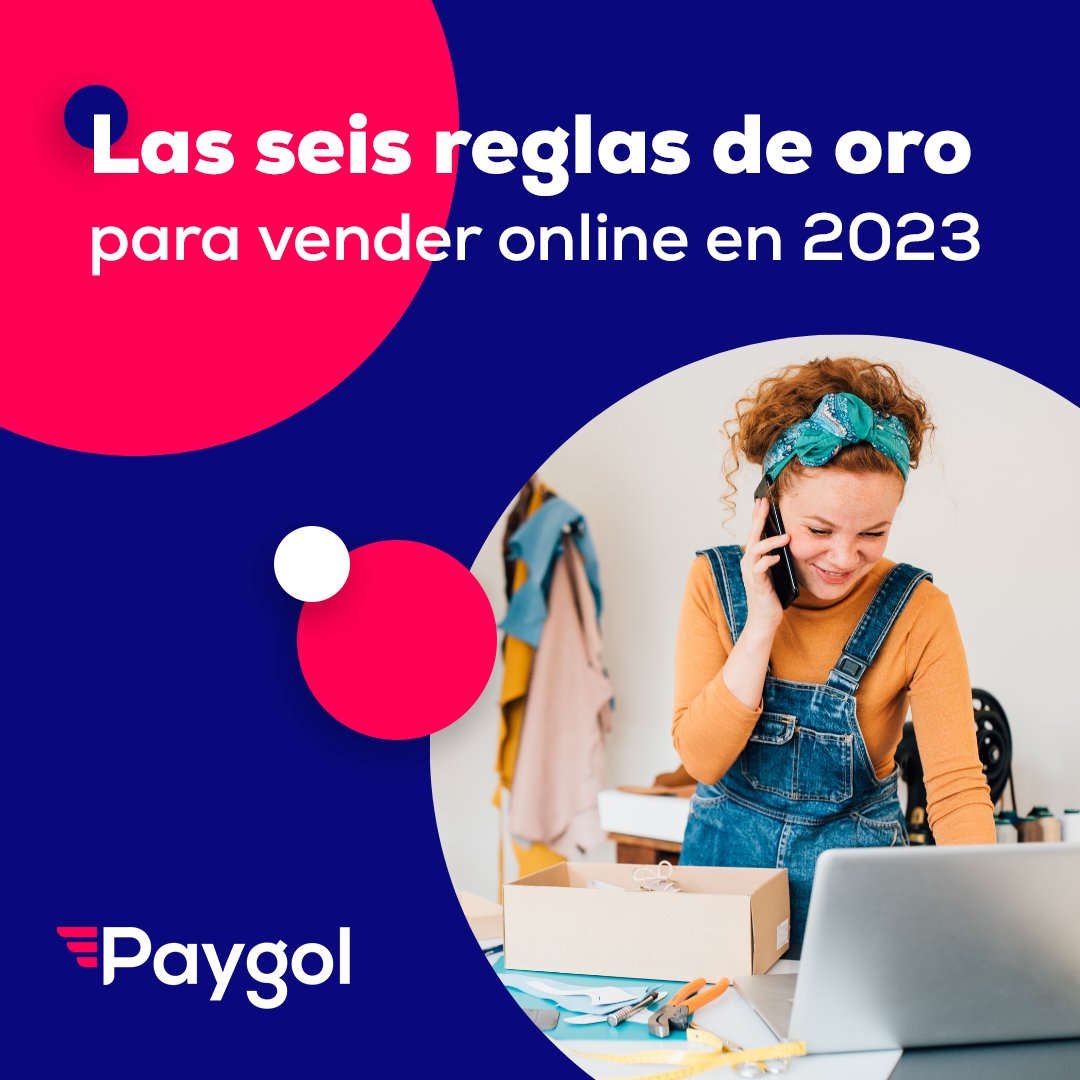 paygol's tweet photo. Cada vez que te sientes a trabajar en tu negocio, ten en cuenta estas seis reglas de oro para vender en línea este año y no morir en el intento.  

E integra Paygol en ventas@paygol.com o vía mensajes directos 😉  

#ecommercechile #pagosdigitales #emprendedoreschile #pymeschile https://t.co/rZsQojbep9