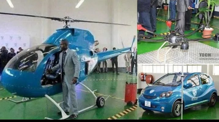 ChefaB2K's tweet photo. Bonsoir famille ! Ce monsieur que vous voyez est un inventeur du Zimbabwe nommé #Maxwel_Chikumbutso. Ses inventions futuristes devraient faire la 1e des journaux planétaires mais comme tous les inventeurs noirs, il est mis en sourdine par les médias mainstream internationaux. https://t.co/ANBOh9xaXV