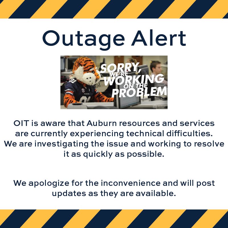 Auburn University OIT tweet media
