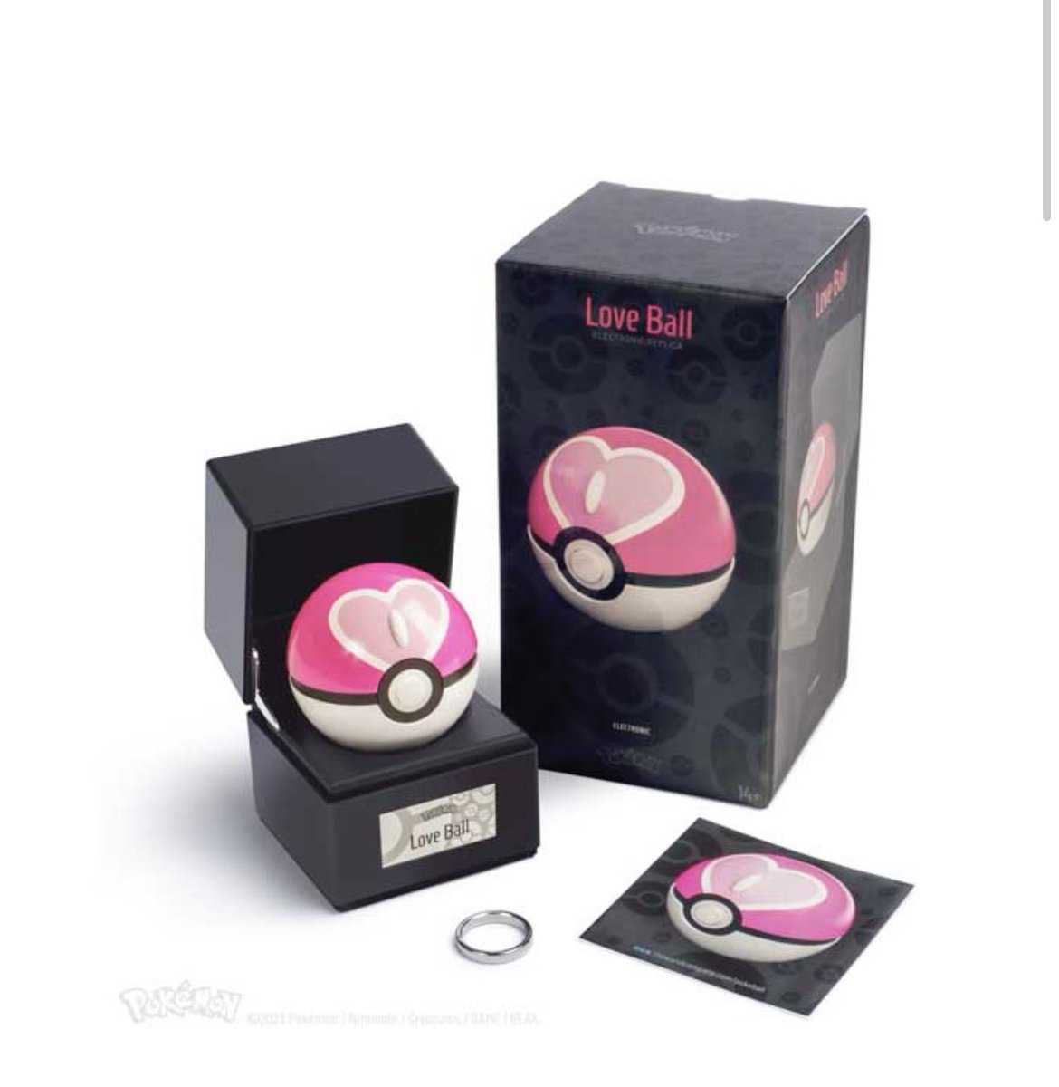 PokemonTCGDrops's tweet photo. The Love Ball Replica is Available at Pokémon Center

Thx @CeladonCA 

https://t.co/nJ3z0MPBMX https://t.co/TSzxFrXDzZ