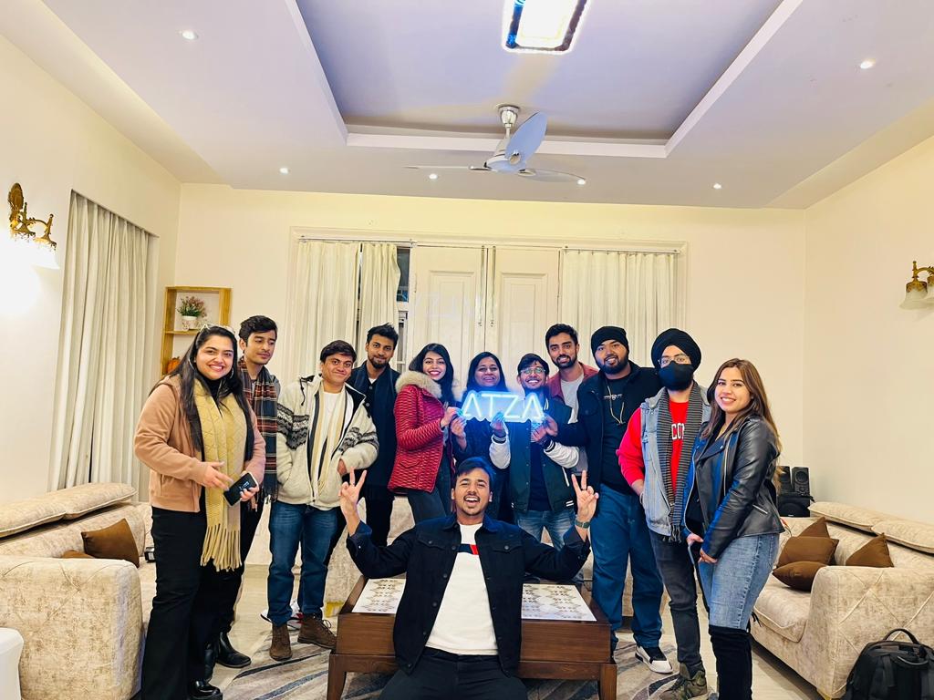 prnjl_SAHU's tweet photo. After working from home for about 1.5 years, we are officially at office! 

It takes a good team to run an agency and it's a pleasure to be a part of most creative team 😄

#teamatza #atza #agency https://t.co/VbxfyFFejM