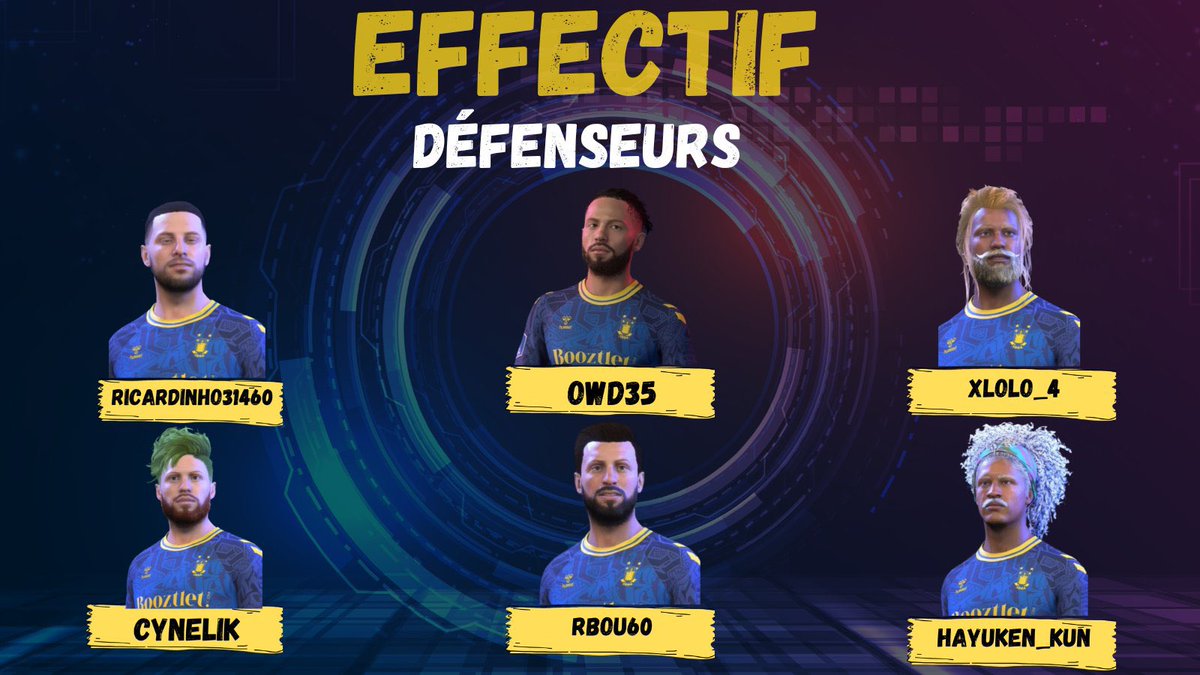 Nouveau club pour la S2 <a href="/ESCeSportFC/">ESC eSport FC</a>  Merci à<a href="/jd7esc/">Jd7-47</a> et son staff pour la confiance 💪

Car pour moi commence un nouveau poste. Me voilà maintenant DC après 4 opus en BU