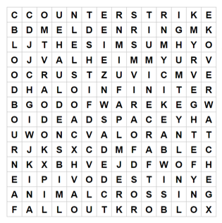 GameOnCornwall's tweet photo. The first word you see is your next game...what'd you get? 👾👾👾

#GameOnCornwall https://t.co/CATeg6OBY6
