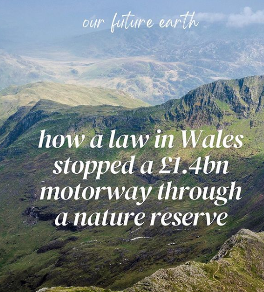 The Well-being of Future Generations Act and its positive impact so far have been spotlighted by eco influencer <a href="/Sustainableelle/">consciouslyelle</a> in her 'Our Future Earth' series with @EarthlyEdu 🏴󠁧󠁢󠁷󠁬󠁳󠁿❤️🌍

Find it here👇
instagram.com/p/Cmd7J8vNzEv/…