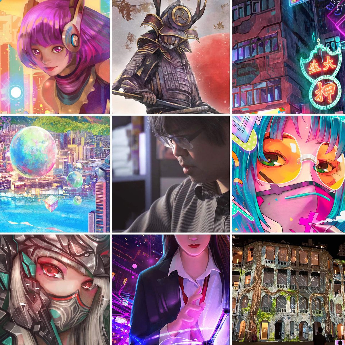 Purehay2's tweet photo. 2023 keep going, keep cyber 😂
#illustrationart #cyberpunk #fantasyart https://t.co/gvig4sgp3a