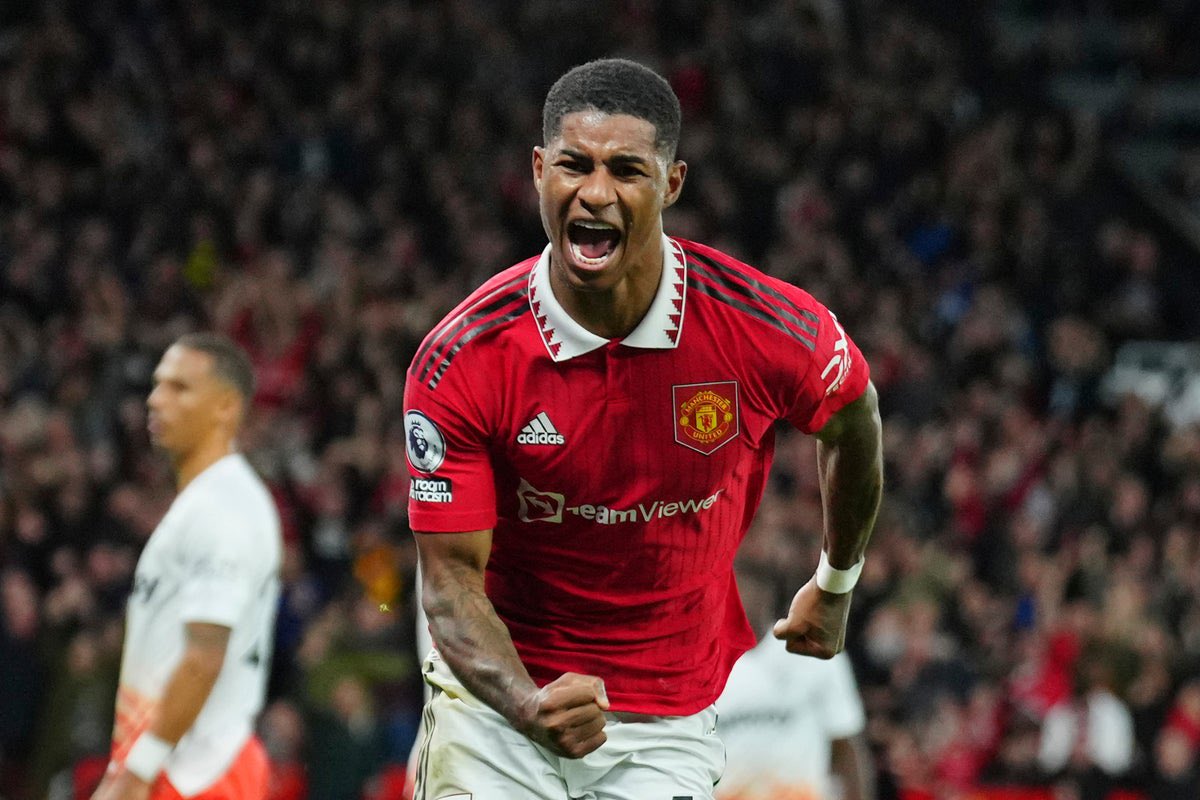 _Sainai's tweet image. Unpopular opinion: Rashford right now is better than any version of 
Thierry Henry🤔