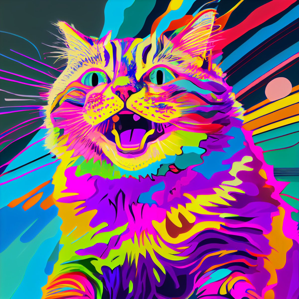 GraysonEverlye's tweet photo. #dailycat #art #artistsontwitter #cats #AI #catoftheday #dailycatpic #Artists #artistsoninstagram  #cute #Cat https://t.co/eGsB9PsAxo