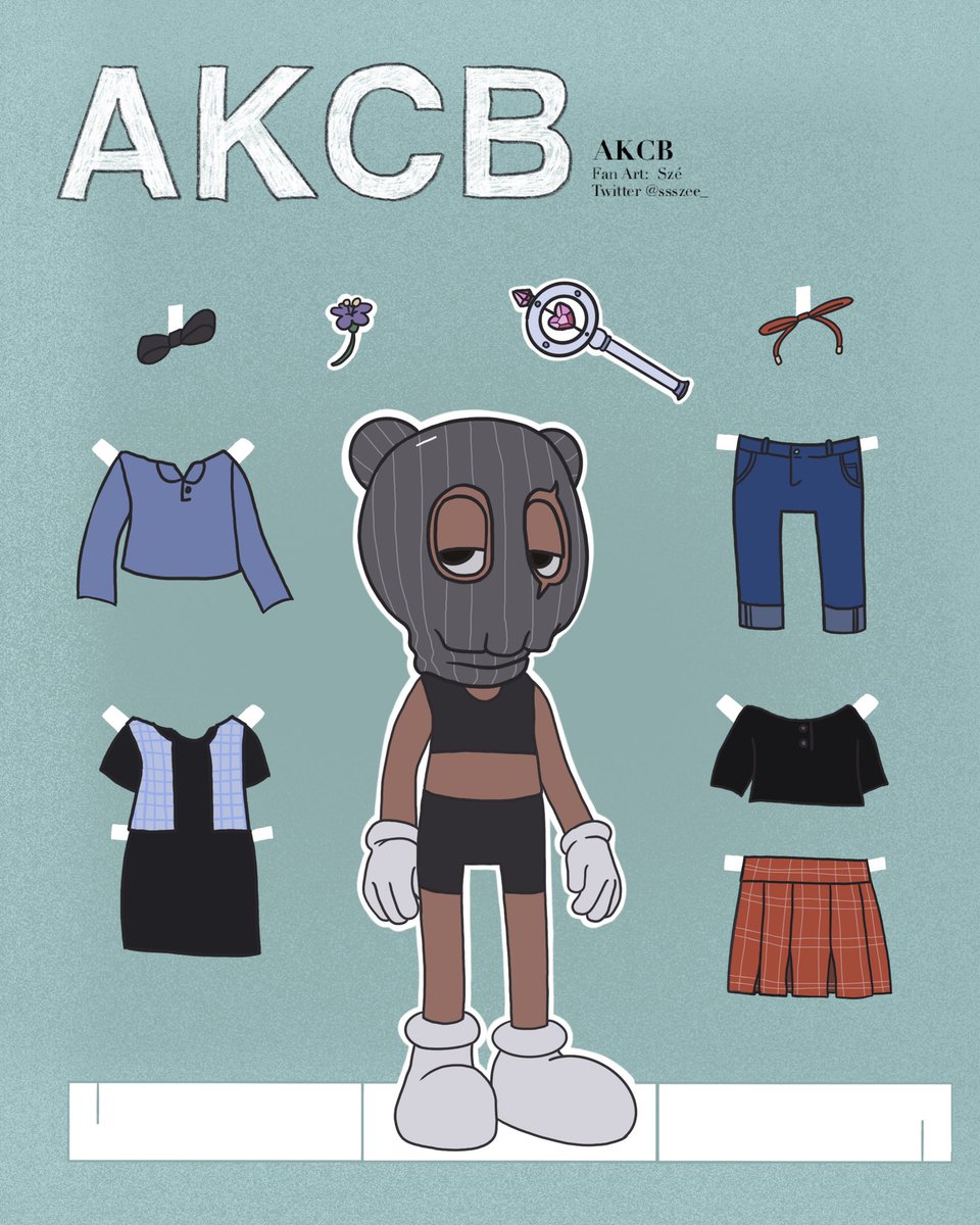 ssszee_'s tweet photo. 🤍 a KID called BEAST fan-art (2nd!)

AKCB Paper dolls clothing
✏️ You can print out the image and play.
✏️ Plz share if you play with this paper doll. ☺️
✏️ Your 🤍 and reply will be the fuel for making the next one.
#AKCB #AKCBfanart @akidcalledbeast https://t.co/tkKbar28hO
