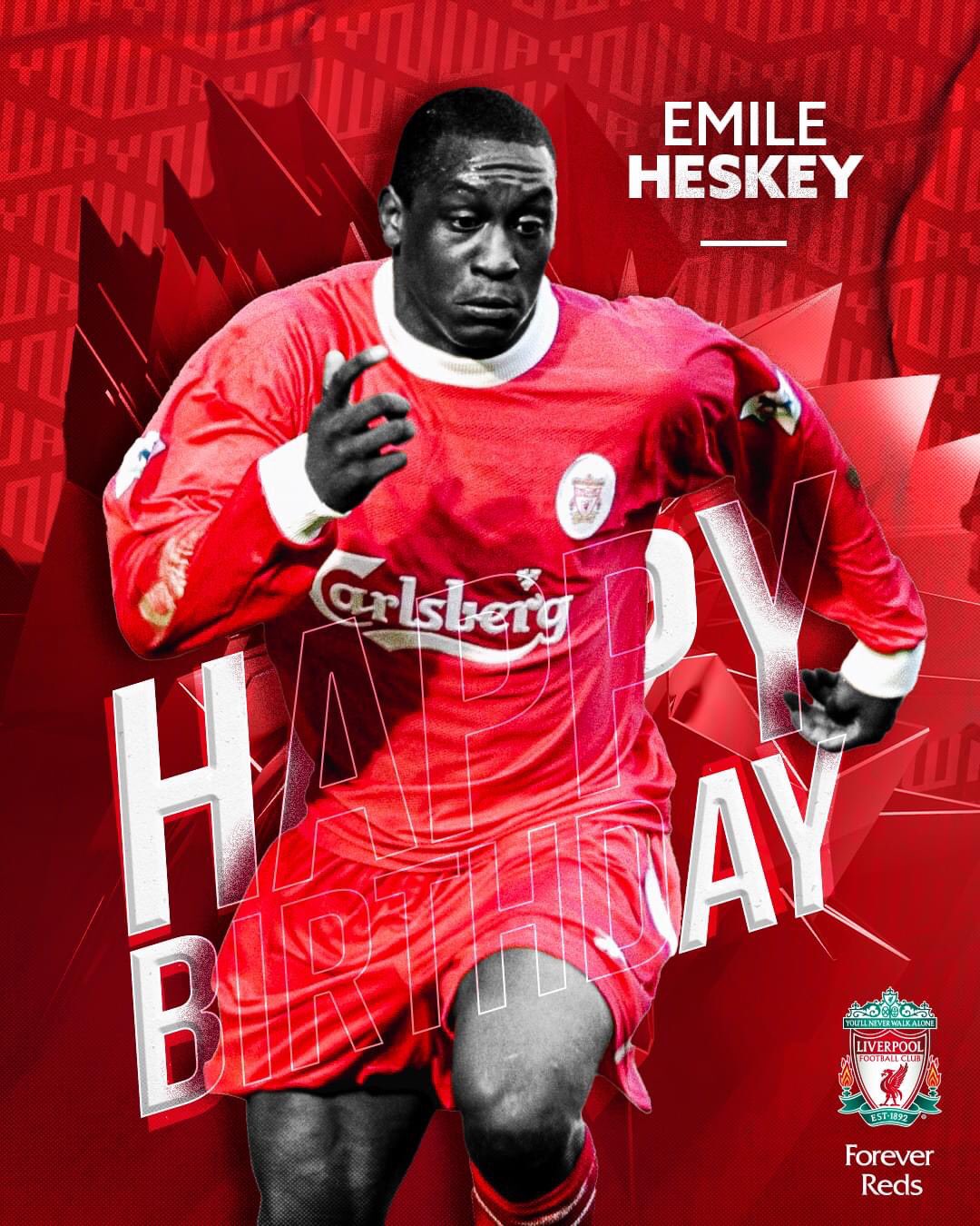 Wishing Emile Heskey a happy birthday 