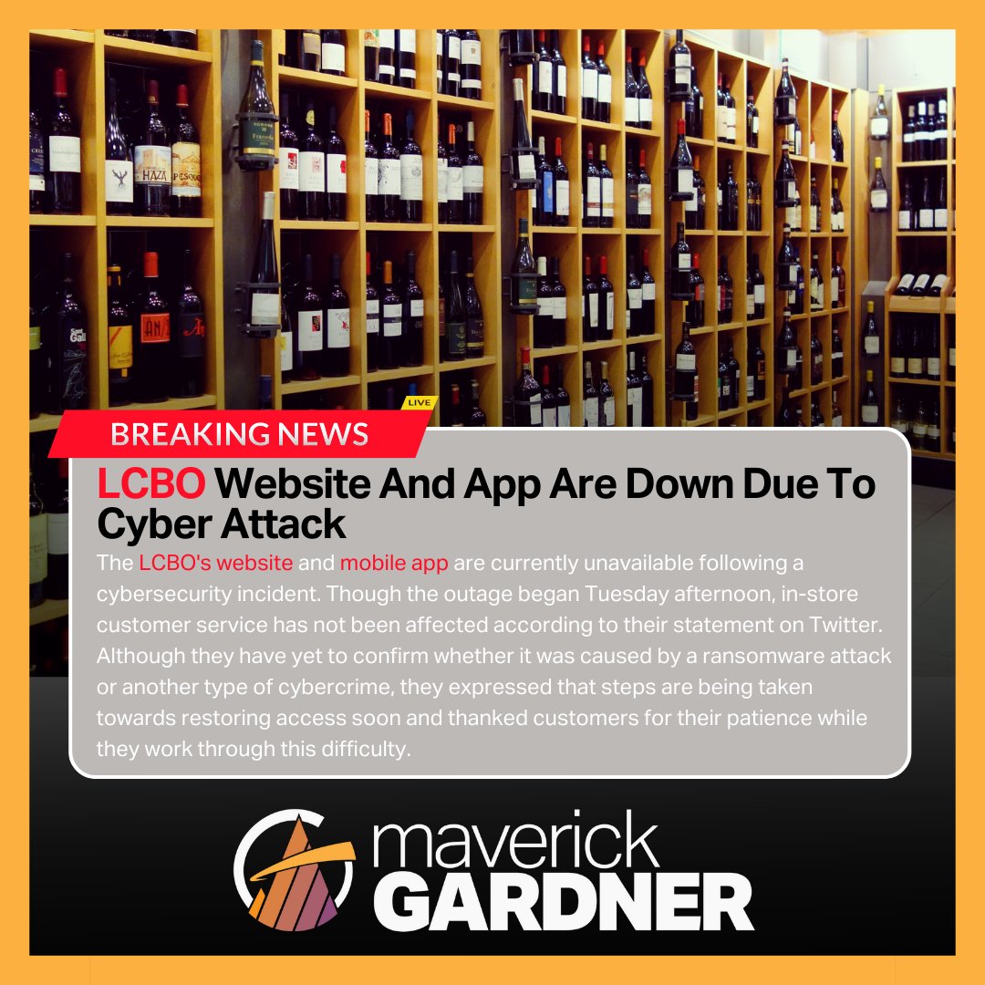 Thinking about ordering 📦 something from the LCBO Website or APP?

You might have to wait a while!