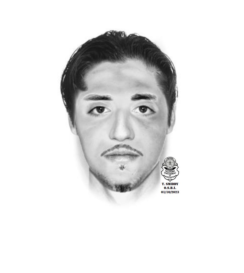 OKCPD's tweet photo. We need help identifying a victim from a Christmas Eve's homicide. He was found in a ditch near SW 59th &amp; Harvey. Detectives believe him to likely be of Middle-Eastern descent or possibly Hispanic, was wearing a green jacket &amp; blue jeans. 

Information: 405/297-1200 
#22-92140 https://t.co/g9lNnhACTu
