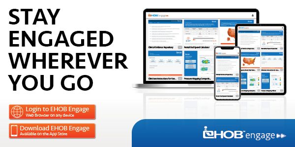 Available on desktop or mobile, #EHOBEngage is your go-to resource for #pressureinjury prevention tools and resources. Sign up today: 
Desktop: bit.ly/3f8T1oT
Mobile: apple.co/3QiPRvQ

#ClinicalEducation