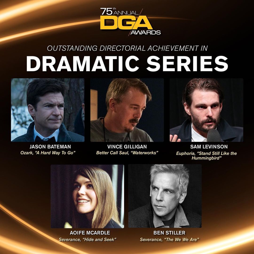 A huge congratulations to Irish director Aoife McArdle on her first #DGAAwards nomination: Directing for Dramatic Series for #Severance on @AppleTVPlus!🙌