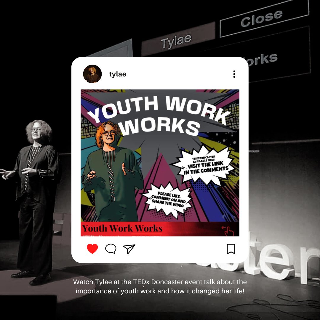 Check out <a href="/TylaeClose/">Tylae</a> talking at <a href="/TEDxDoncaster/">TEDxDoncaster</a> <a href="/TEDx/">TEDx</a> because she has a message, and it's worth hearing! elementsociety.co.uk/news/youth-wor…
#youthworkworks #youthwork #tedx #talk #alumni