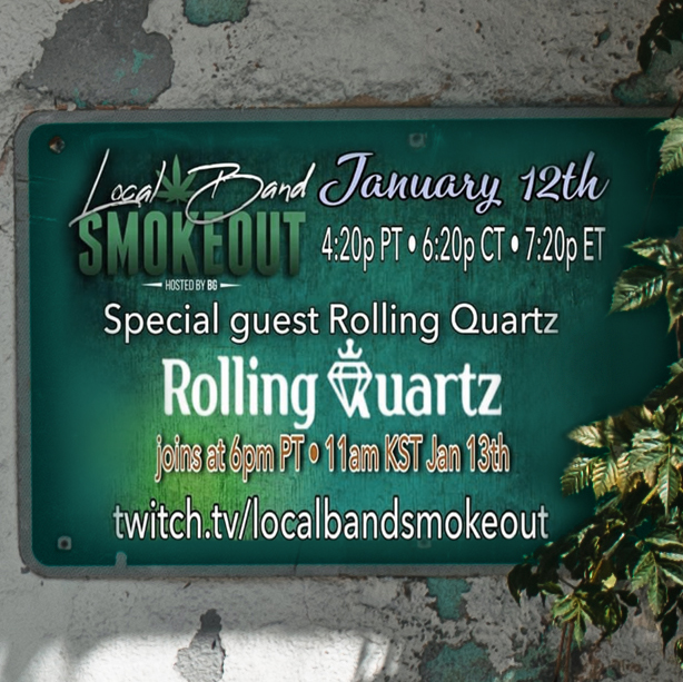 Rolling_Quartz's tweet photo. Interview @ https://t.co/m226A7jTMo
2023.01.12. 6pm PT (01.13. 11am KST )
Rolling Quartz x Local Band Smokeout
(with a ENG translator Lindsey)
See you there Diadem!
๐โค๐๐ฅ
#Diadem #๋ค์ด์๋ #RollingQuartz #๋กค๋ง์ฟผ์ธ
#twitch #interview #LocalBandBg https://t.co/5BQPbjBoAl