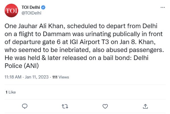 ShefVaidya's tweet photo. So why does Shankar Mishra get jailed for 10 days and Jauhar Ali Khan gets bail in hours? Is Jauhar Ali’s crime any lesser than Mishra’s because his name is Ali and he is a piss€r? https://t.co/CbmTK9rLNZ