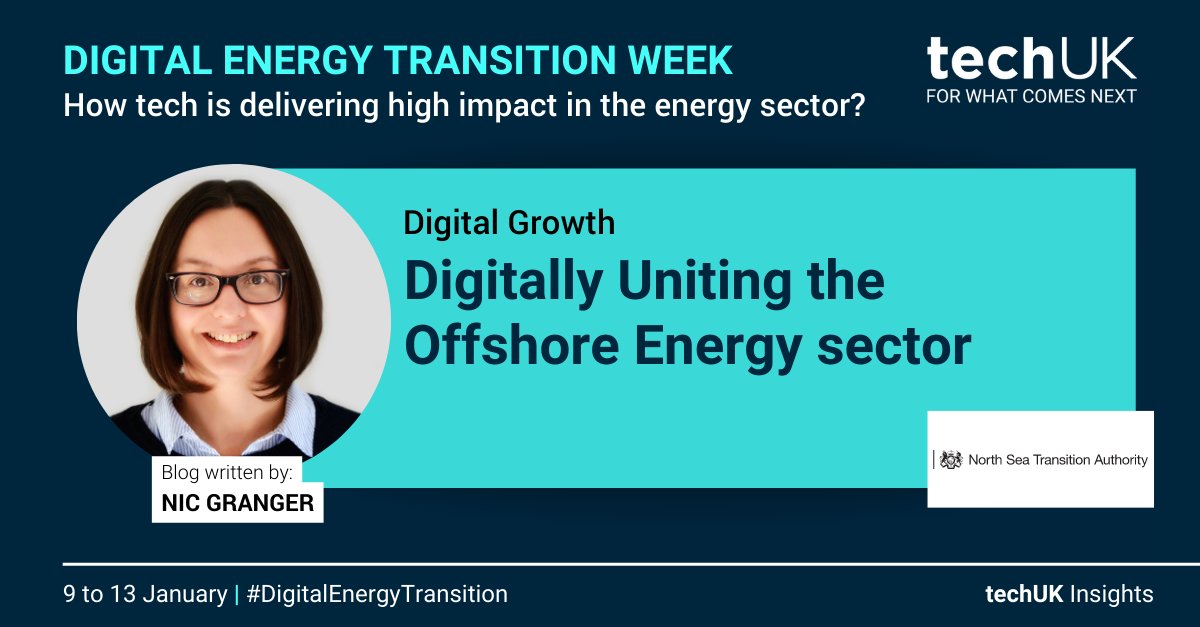 techUK's tweet image. 🚨#DigitalEnergyTransition - Day 3
@nicola_granger @NSTAuthority writes about the Offshore Energy Digital and Data Strategy Taskforce, its strategic recommendations &amp;amp;  the importance of Collaboration through GIS portals 👉techuk.org/resource/techu…