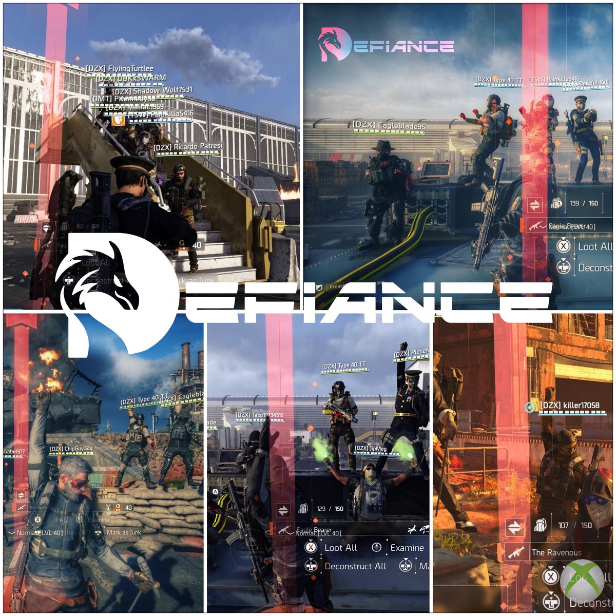 DefianceDzx's tweet photo. From the start of 2023 we continue to help Agents collect the exotics from both @TheDivisionGame Raids .. Join the #Defiance and get yours .. https://t.co/b5kGIjUTCd