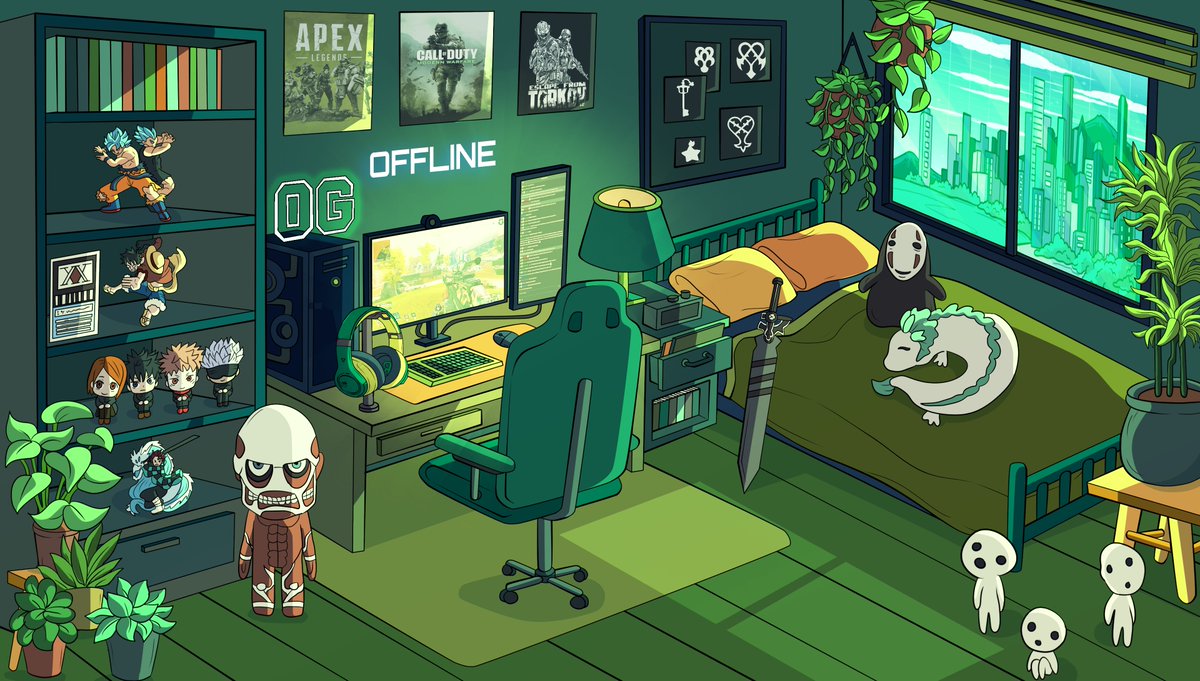 torasshuu's tweet photo. Hellooo i make lofi art. #PortfolioDay https://t.co/d2TVF96tQb