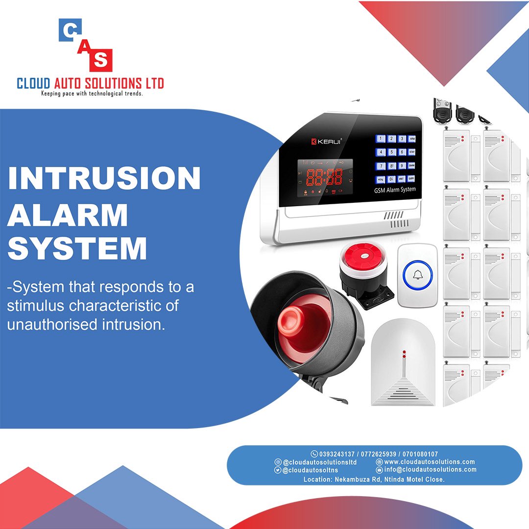 cloudautosoltns's tweet photo. Intrusion alarm system 
#security #securitysystem https://t.co/e86wtyAHKt