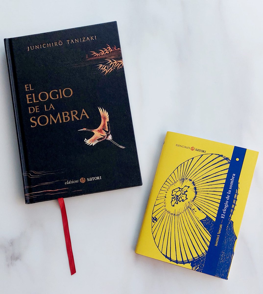 satorilibros's tweet photo. Un clásico imprescindible en dos formatos: para llevar en el bolsillo y para degustar en el calor de tu rincón de lectura.❤ https://t.co/BLGo581Yl9