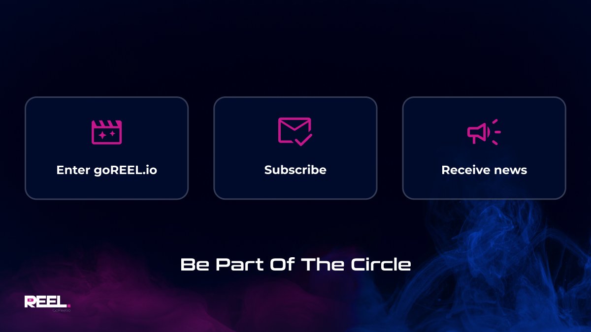 goREEL_official's tweet photo. Early birds get the Oscar, ops the worm. πΈ
1. Enter https://t.co/T2nTPopis3
2. Subscribe to our newsletter
3. Receive the news first-hand
#BePartOfTheCircle https://t.co/4DXt6uTPNR