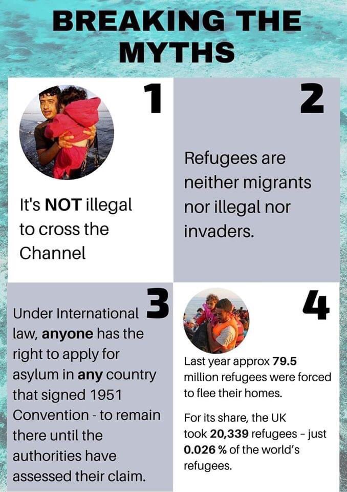 @ActsVoid @IoWBobSeely @CowesRNLI @BembridgeRNLI @YarmouthRNLI @RNLI @FLifeboat @sandownlifeboat It's impossible to determine an 'illegal immigrant' prior to their asylum application having been processed.
You can't just point at a dinghy and shout ILLEGAL
unhcr.org/uk/1951-refuge…