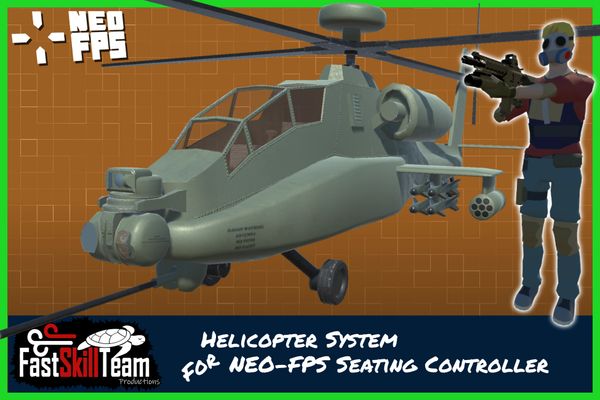 FastSkillTeam's tweet photo. Helicopter System for NeoFPS Seating Controller

This package further extends NeoFPS Seating Controller and NeoFPS Character Controller with a dedicated Helicopter System which provides full HUD feedback.

Sale price: $10.50

https://t.co/ijPXrlEWRu https://t.co/2UoJ8PpxBr