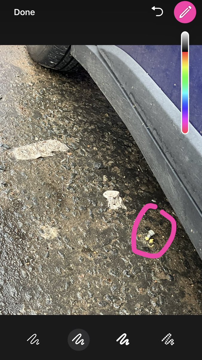 traz_mac's tweet photo. @SPEnergyNetwork recently carried out repairs at G73 1LJ. The team have lifted the yellow pavement ramps leaving massive screws in the road / perfect for shredding tyres ๐คฌ. This is really poor practice. Please remove ASAP. #thoughtless #halfajob https://t.co/IzT4O4FJYO