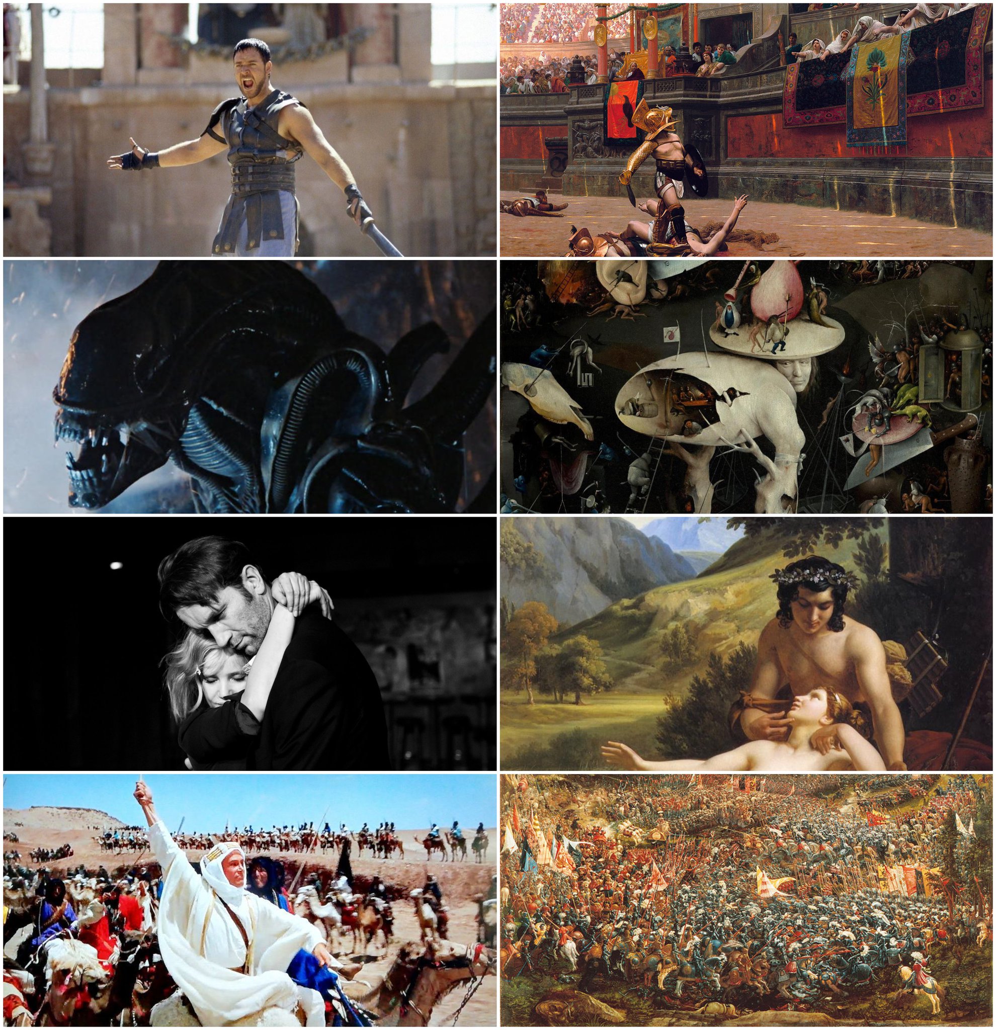 And cinema, just like painting, tells stories - some of them new and many of them familiar.

Histori