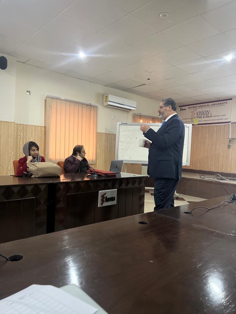 CONTROL_NIHR's tweet photo. An interactive session by Prof. Akhter Sherin @academia_kmu on Introduction to Good Clinical Practices #GCP @sfarooqlrh @zoheb_dr @drzeeshankibria @SaimaSheikh1974 @saimaaleem8 @Saar_kay https://t.co/vLT7lXOhg1